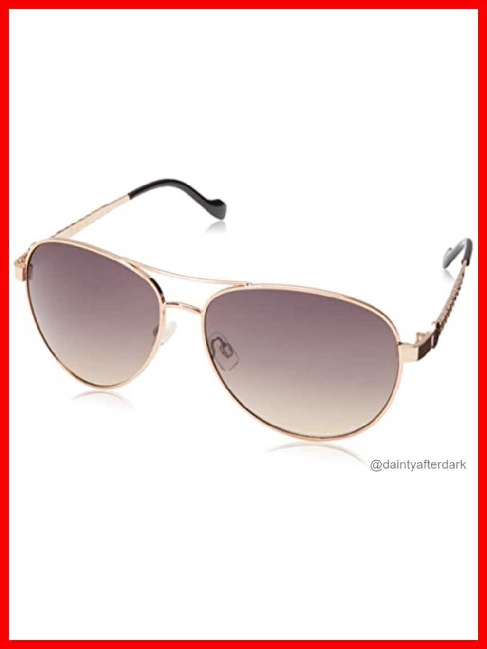 Aviator Pilot Sunglasses Metal Frame UV400 Protection